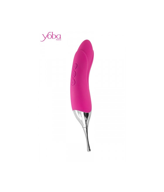 Double stimulateur Accuracy fuchsia - Yoba