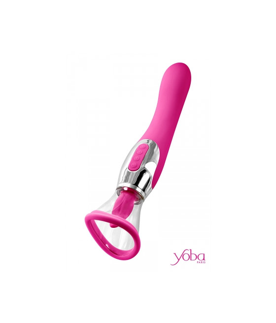 Stimulateur 4 en 1 Harmony fuchsia - Yoba