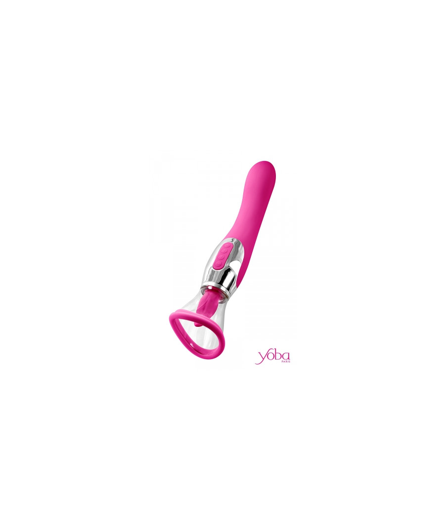 Stimulateur 4 en 1 Harmony fuchsia - Yoba
