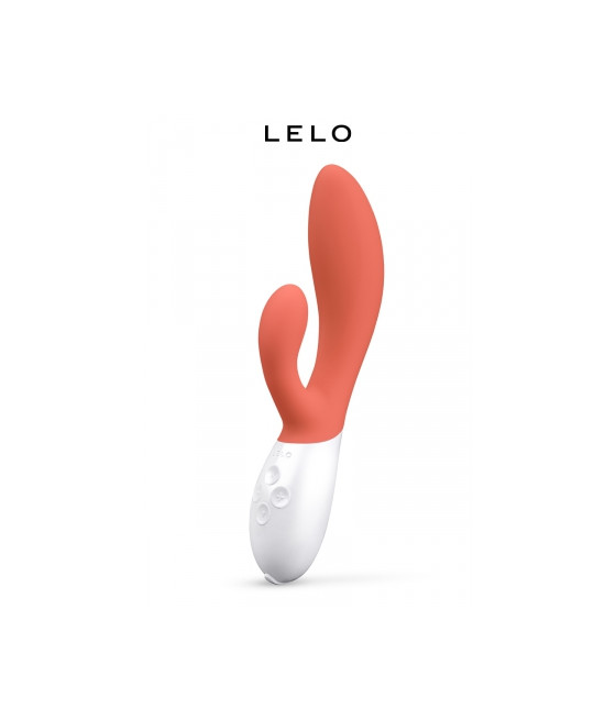 Vibro Rabbit Ina 3 Coral Red - Lelo