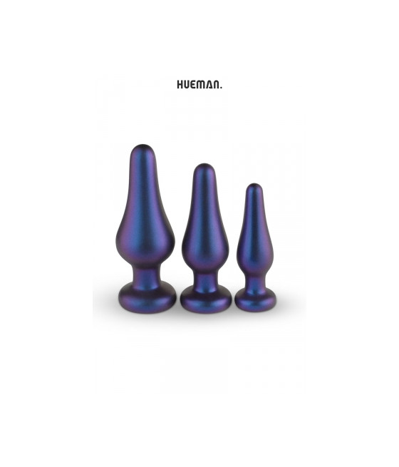Kit 3 plugs anal Comet - Hueman