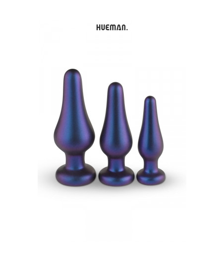 Kit 3 plugs anal Comet - Hueman
