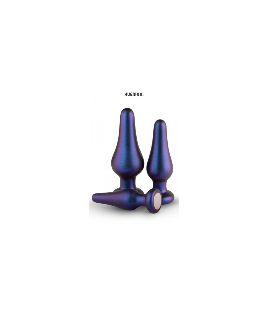 Kit 3 plugs anal Comet - Hueman