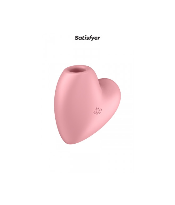 Double stimulateur Cutie Heart rose - Satisfyer