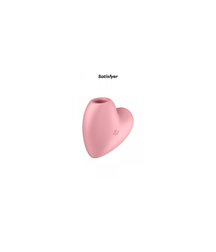 Double stimulateur Cutie Heart rose - Satisfyer Double stimulateur Cutie Heart rose - Satisfyer