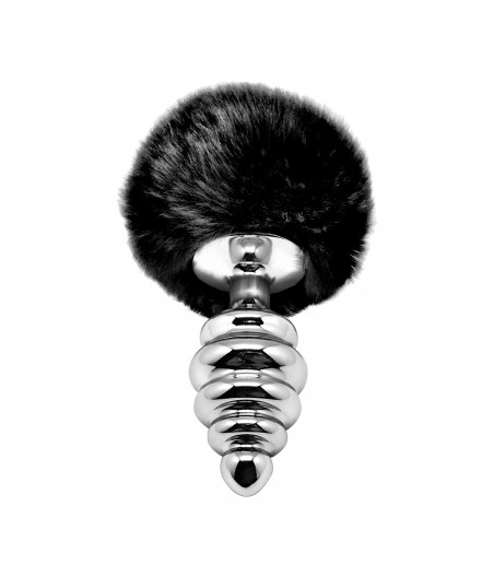 Plug métal Fluffy Twist L noir - Alive