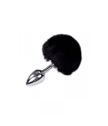 Plug métal Fluffy S noir - Alive
