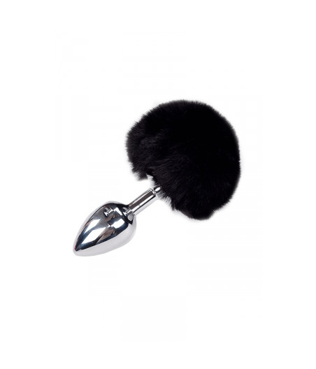 Plug métal Fluffy M noir - Alive