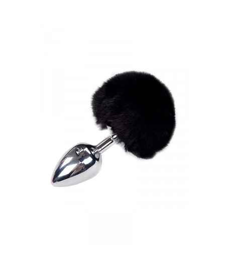 Plug métal Fluffy L noir - Alive