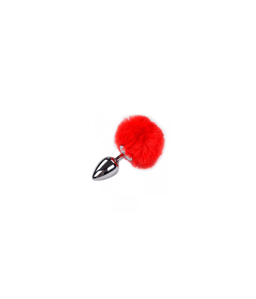 Plug métal Fluffy L rouge - Alive Plug métal Fluffy L rouge - Alive