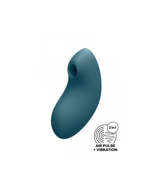 Double stimulateur Vulva Lover 2 bleu - Satisfyer