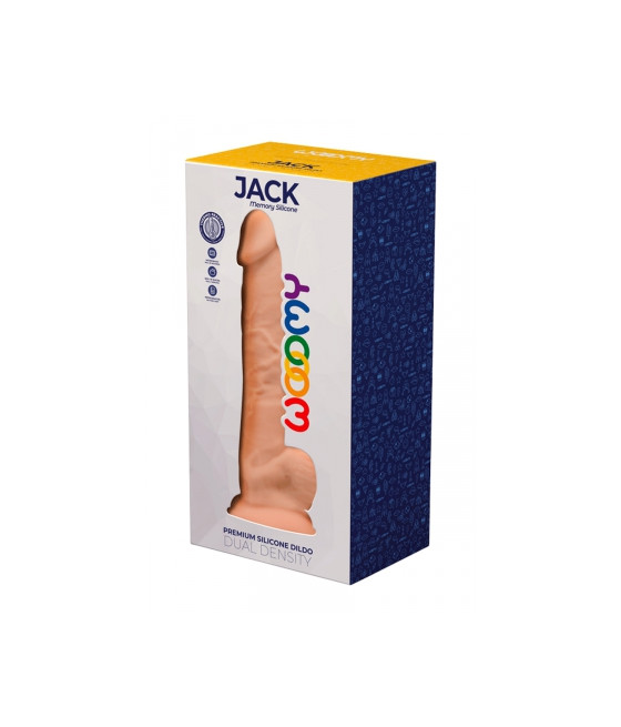 Gode silicone double densité Jack - Wooomy