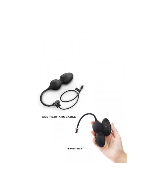 Love balls télécommandées noires - Dorcel