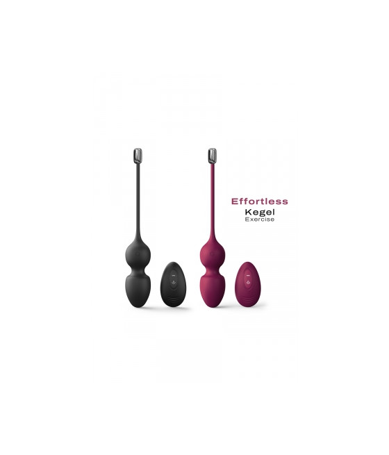 Love balls télécommandées noires - Dorcel