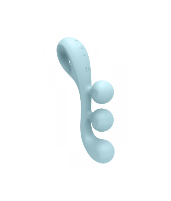 Multi-vibromasseur Tri Ball 2 bleu - Satisfyer
