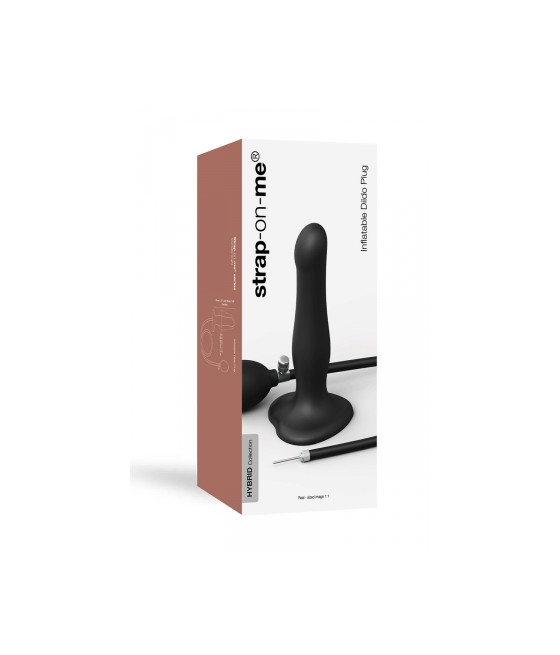Dildo plug gonflable - Strap-On-Me