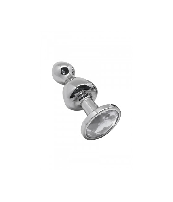 Plug bijou Lollypop transparent M - Wooomy