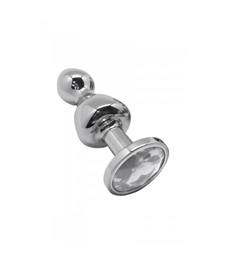 Plug bijou Lollypop transparent M - Wooomy