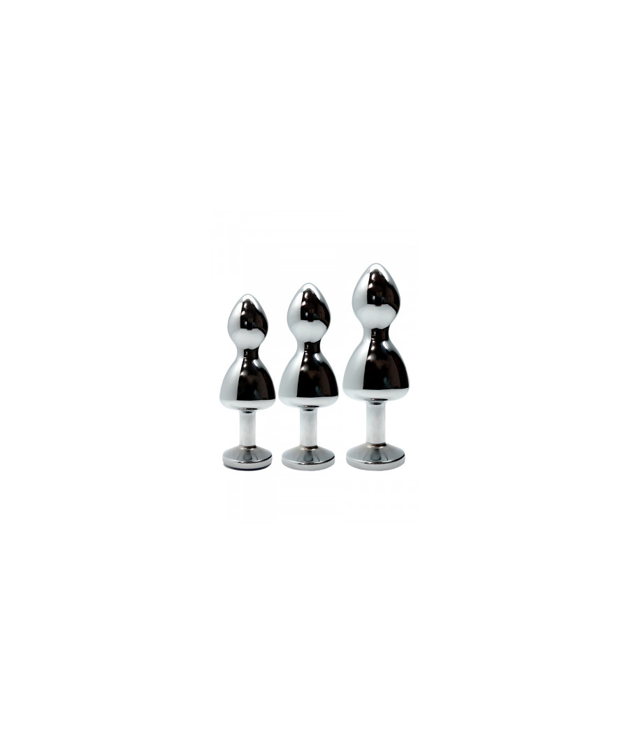 Plug bijou Lollypop transparent M - Wooomy
