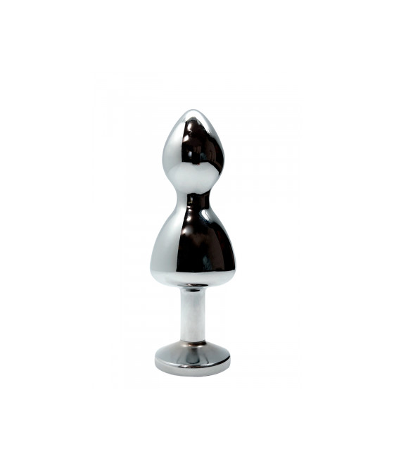 Plug bijou Lollypop transparent M - Wooomy