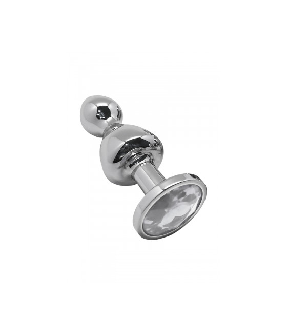 Plug bijou Lollypop transparent L - Wooomy