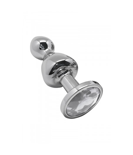 Plug bijou Lollypop transparent L - Wooomy
