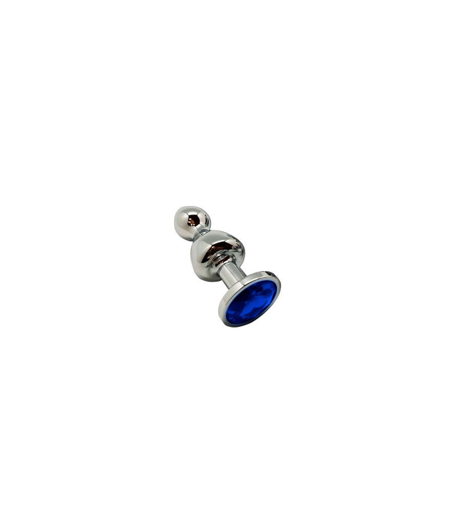 Plug bijou Lollypop bleu S - Wooomy Plug bijou Lollypop bleu S - Wooomy
