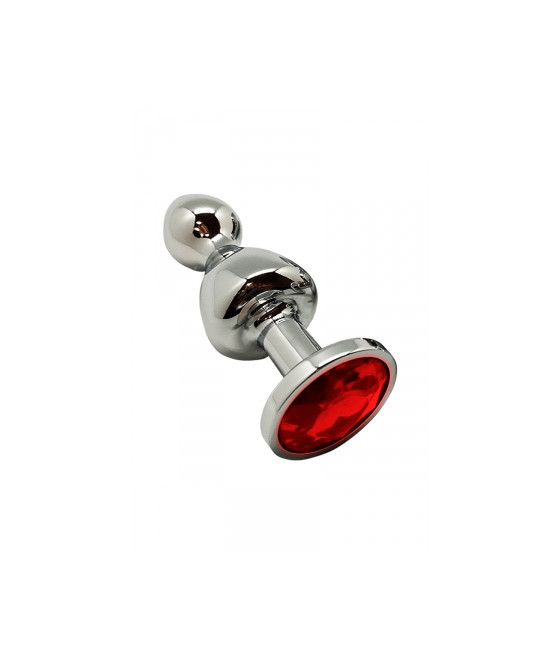 Plug bijou Lollypop rouge M - Wooomy