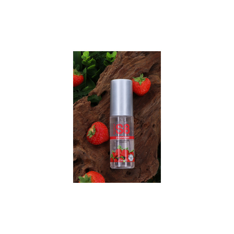 Lubrifiant parfumÃ© fraise 50ml - S8