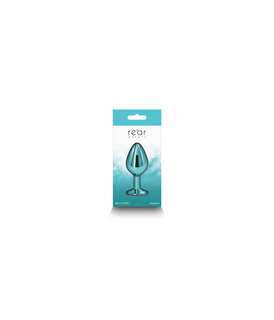 Plug bijou aluminium chromé vert M