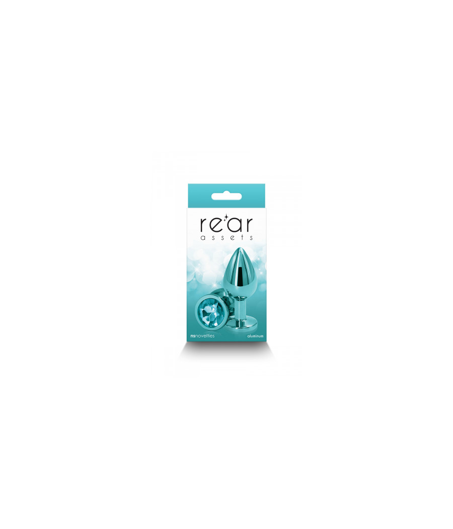Plug bijou aluminium chromé vert M