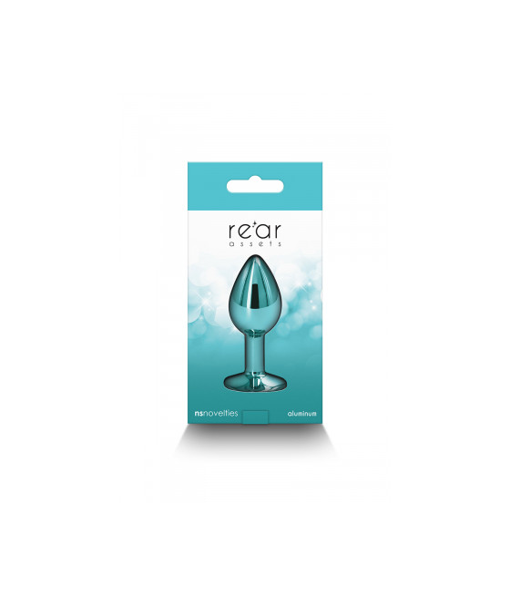 Plug bijou aluminium chromé vert S