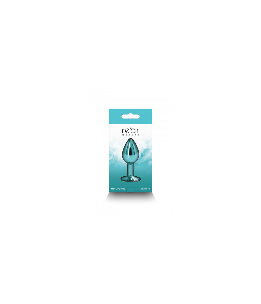 Plug bijou aluminium chromé vert S