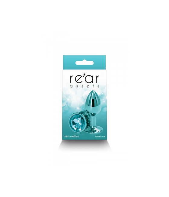 Plug bijou aluminium chromé vert S