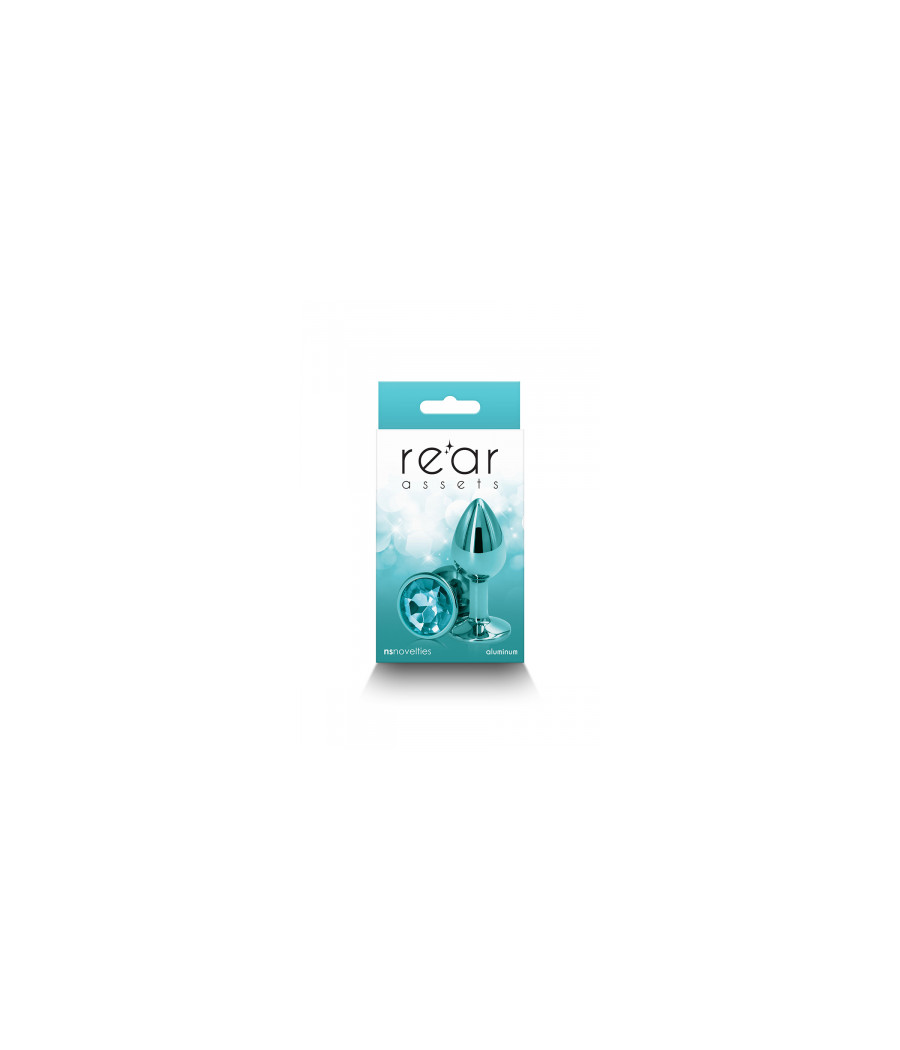 Plug bijou aluminium chromé vert S