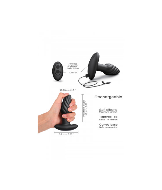 Plug anal rotatif Spin Plug - Dorcel