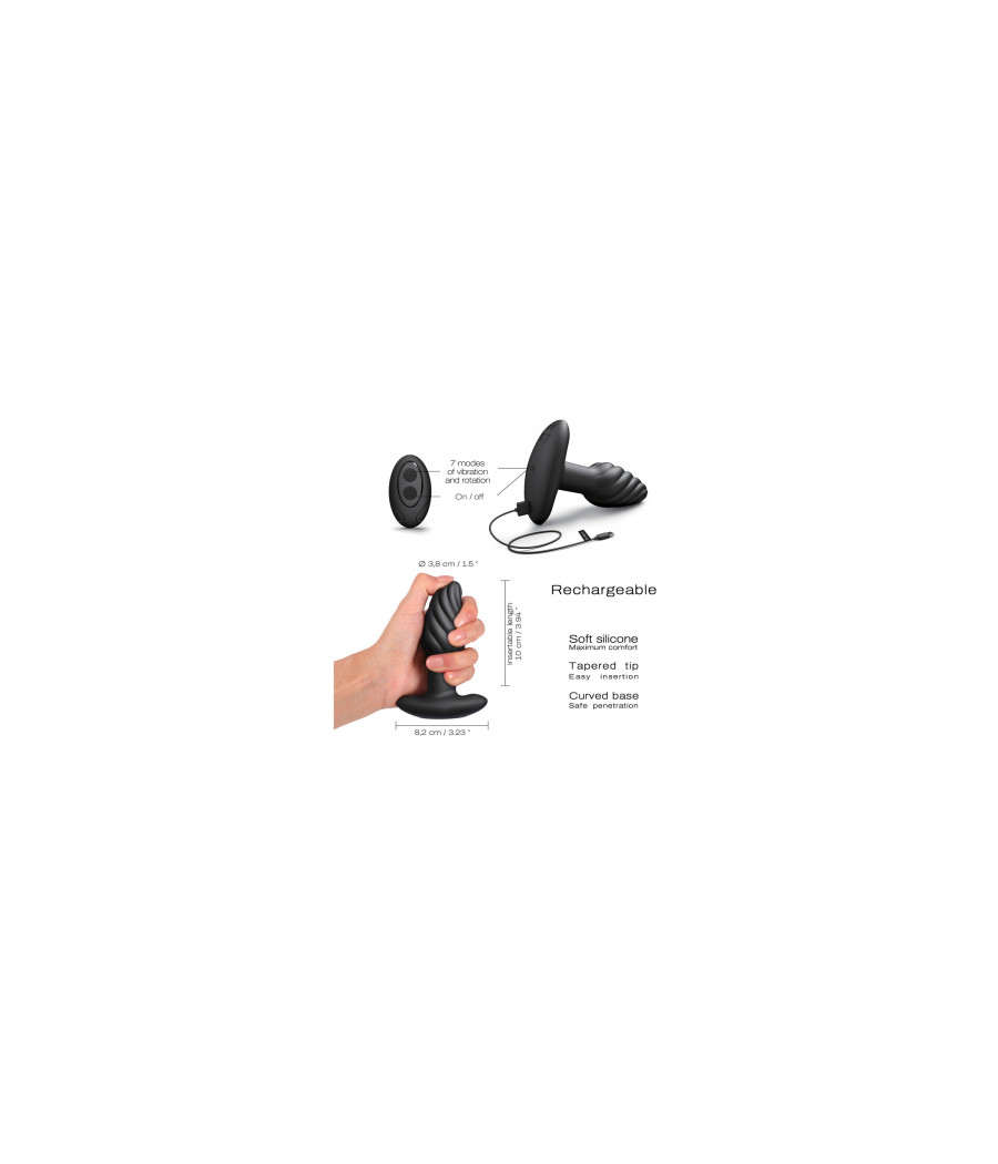 Plug anal rotatif Spin Plug - Dorcel