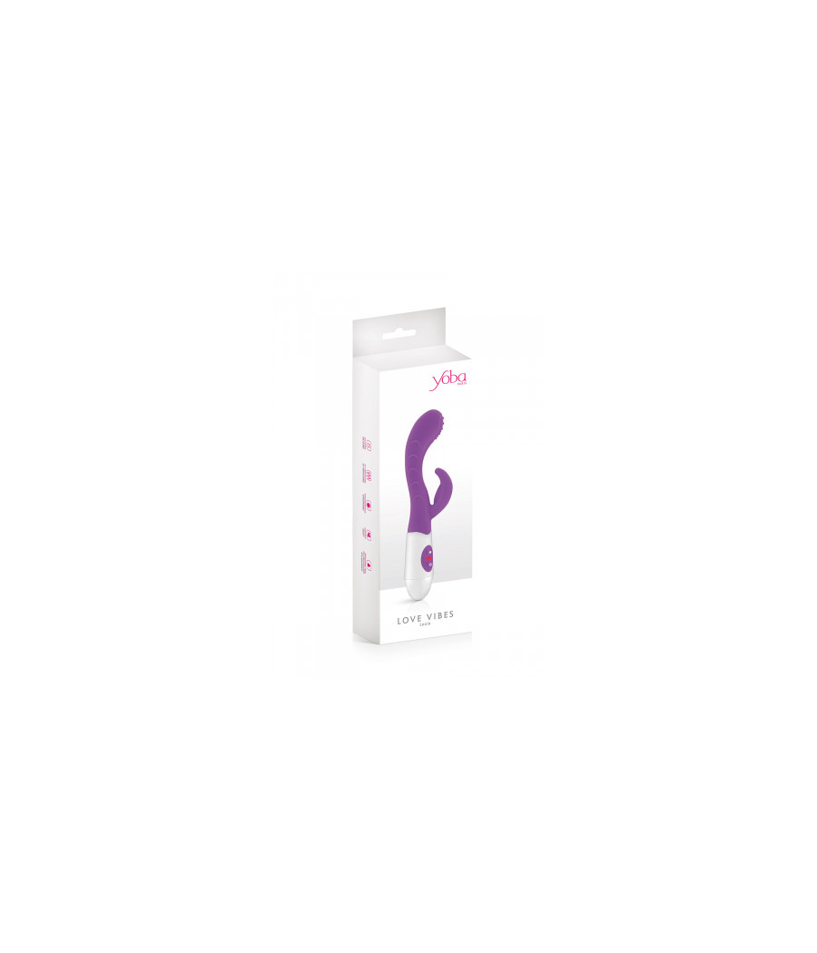 Vibromasseur Rabbit Leola violet - Yoba