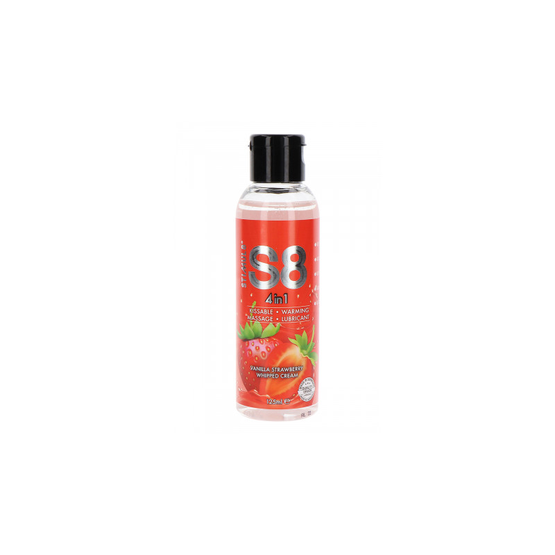 Lubrifiant S8 4 en 1 gout fraise 125ml
