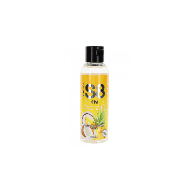 Lubrifiant S8 4 en 1 gout Tropical Pina Colada 125ml