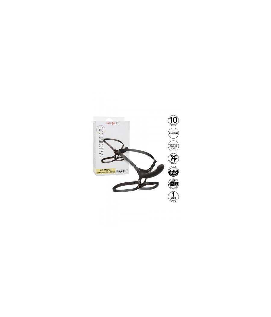 Gode ceinture vibrant Boundless Rechargeable Harness