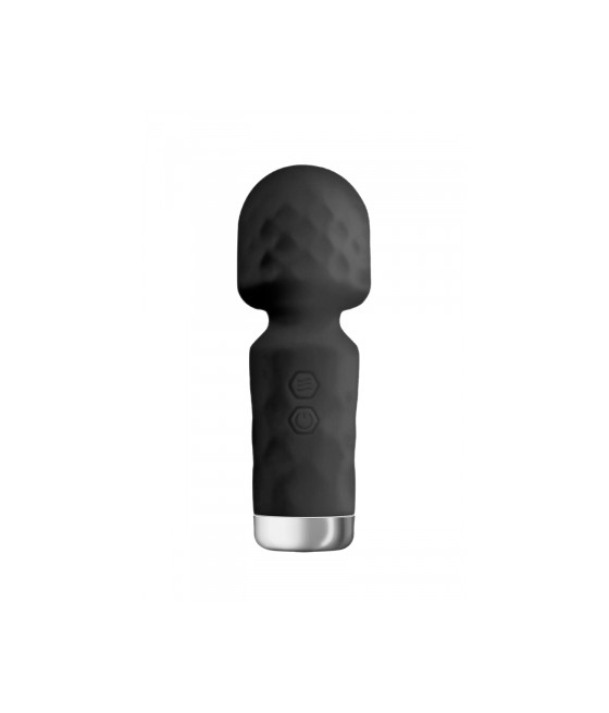 Mini vibromasseur King Wand noir