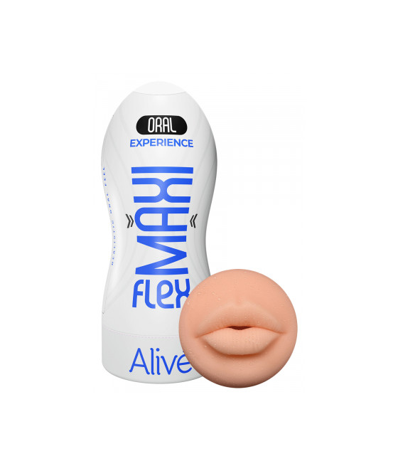 Masturbateur Maxi Flex Oral Experience - Alive