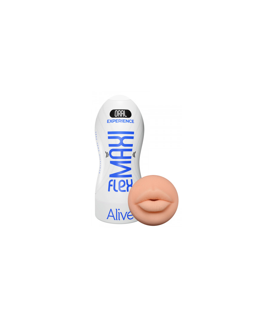 Masturbateur Maxi Flex Oral Experience - Alive Masturbateur Maxi Flex Oral Experience - Alive