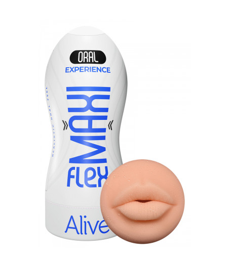 Masturbateur Maxi Flex Oral Experience - Alive