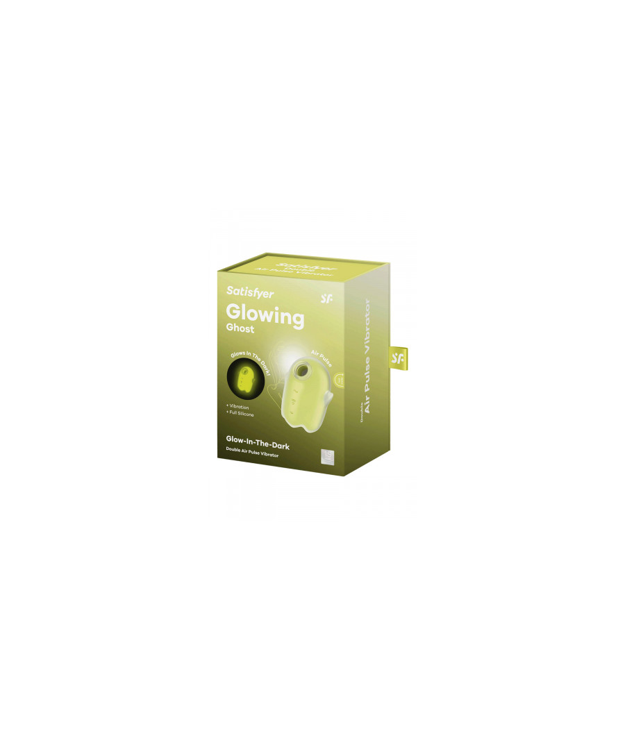 Stimulateur sans contact et vibrant Glowing Ghost yellow - Satisfyer