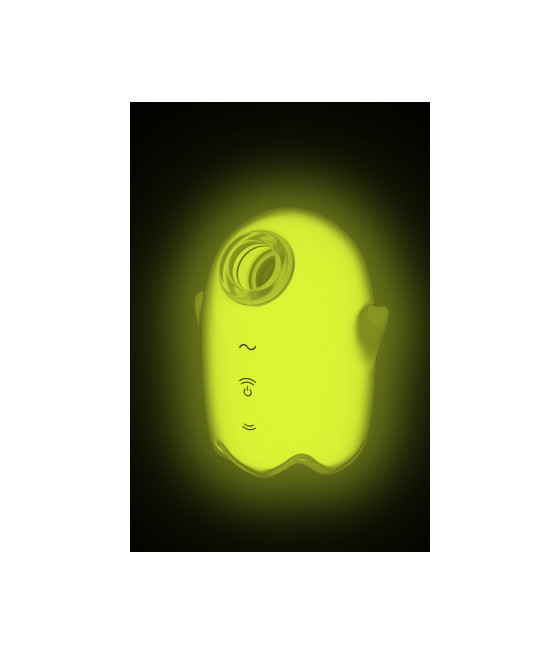 Stimulateur sans contact et vibrant Glowing Ghost yellow - Satisfyer