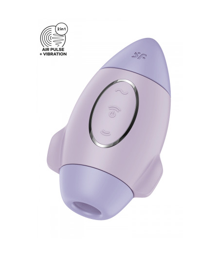 Stimulateur sans contact et vibrant Mission Control - Satisfyer