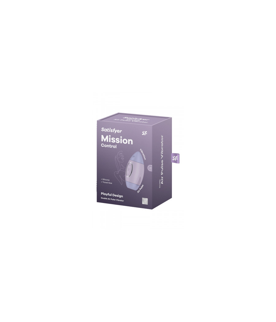 Stimulateur sans contact et vibrant Mission Control - Satisfyer