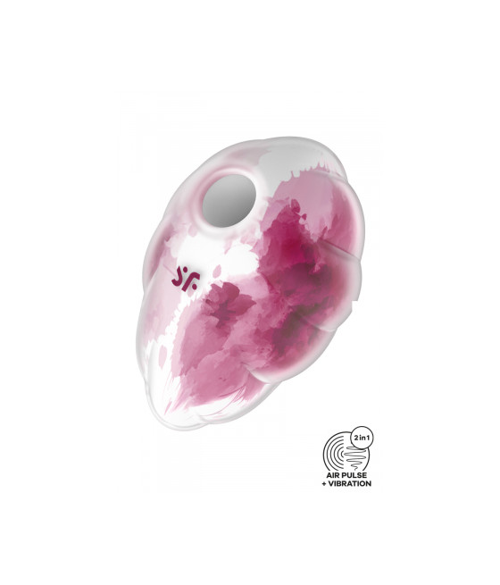 Stimulateur sans contact et vibrant Cloud Dancer - satisfyer